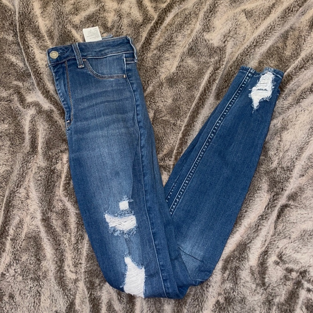 Hollister high rise jean leggings